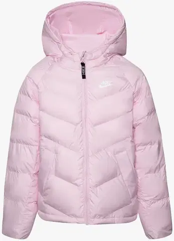 Detské bundy a kabáty Nike Sportswear Older Kids Synthetic-Fill Hooded M