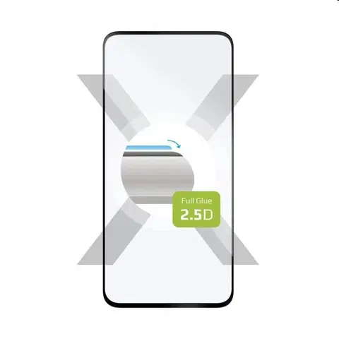 Ochranné fólie pre mobilné telefóny FIXED Full-Cover Ochranné tvrdené sklo pre Samsung Galaxy A55 5G, čierne FIXGFA-1263-BK