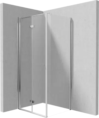Sprchovacie kúty DEANTE/S - Sprchovací kút pevná stena 90 skladacie dvere 70 KTSX047P+KTS_039P KERRIA/0317