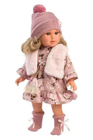 Hračky bábiky LLORENS - Llorens 54042 ANNA - realistická bábika s mäkkým látkovým telom - 40 cm
