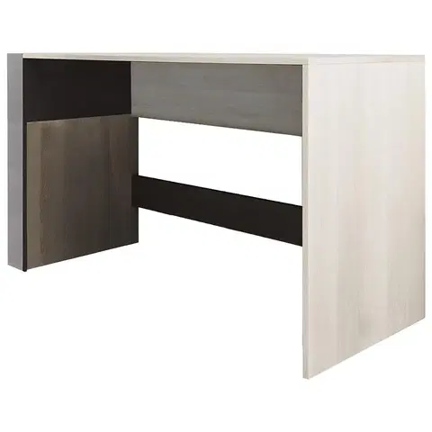 Moderné kancelárske stoly Písací stôl Remo RM10 dub wilton/biela/antracit