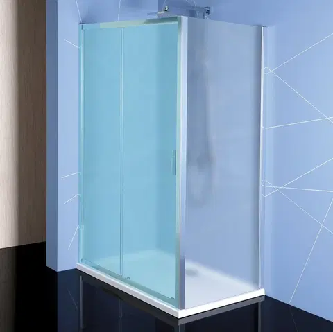 Sprchovacie kúty POLYSAN - EASY LINE sprchová bočná stena 900, sklo BRICK EL3338