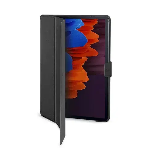 Samolepky na notebooky SBS Puzdro Trio Book pre Samsung Galaxy Tab S7+/S7 FE/S8+, čierna