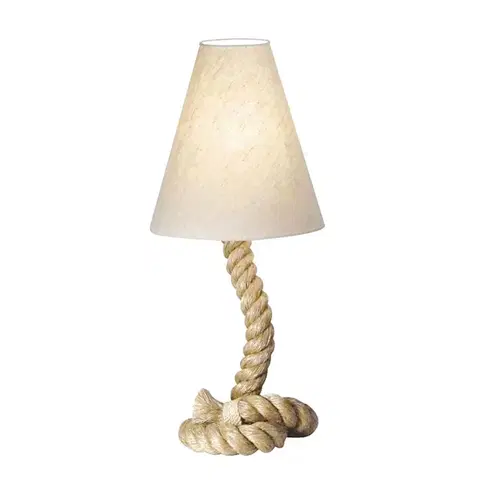 Stolové lampy Sea-Club Stolná lampa Victoria, tienidlo okrúhle 30 cm