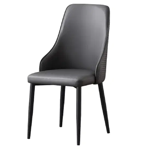 Čalúnené stoličky Stolička viper ldc-956 dark grey