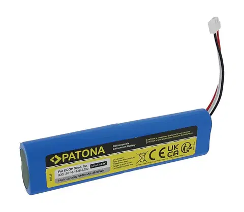 Predlžovacie káble PATONA PATONA - Batéria Ecovacs Deebot Ozmo 930 3400mAh Li-lon 14,4V 