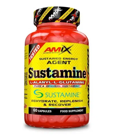 Glutamín Sustamine - Amix 60 kaps.