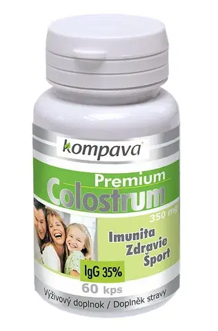 Vitamíny a minerály Premium Colostrum - Kompava 60 kaps