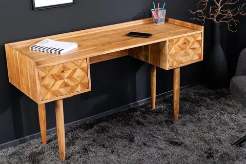 Pracovné stoly Písací stôl HELLAUS Dekorhome