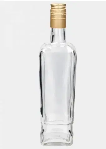 Shakery Kinekus Fľaša na alkohol 700ml na závit s uzáverom, sklenená