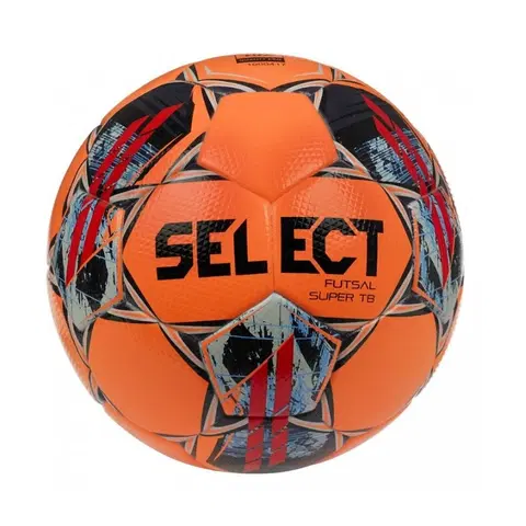 Futbalové lopty Futsalová lopta SELECT FB Futsal Super TB 4 - oranžovo-červená