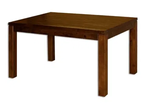Jedálenské stoly ST172 Jedálenský stôl rozkladací, 2 krídla 140x90-G2.5,prírodný buk