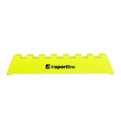 Ostatné fitness náradie Obdĺžnikový kužeľ inSPORTline Rectangle žltá