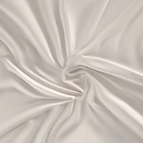 Plachty Kvalitex Saténové prestieradlo Luxury collection, biela, 120 x 200 cm