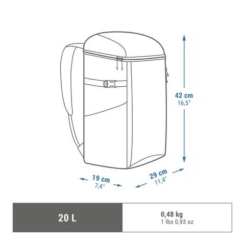 batohy Izotermický batoh NH Ice Compact 100 objem 20 l