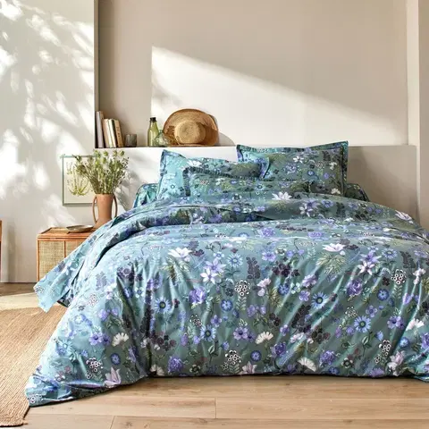 Bavlnené Bavlnená posteľná bielizeň Kelly s potlačou kvetín