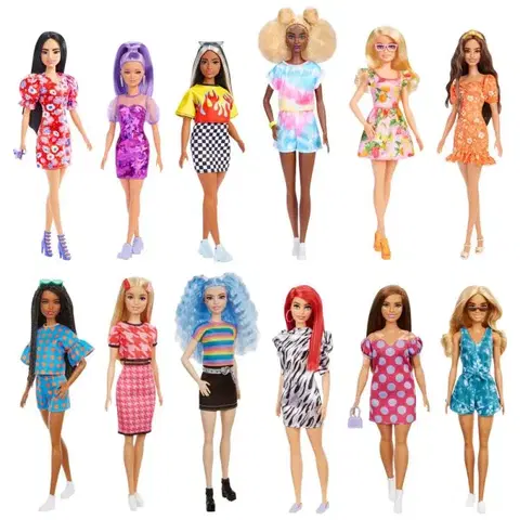 Hračky bábiky MATTEL - Barbie Modelka Asst