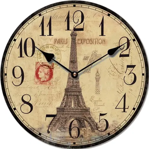 Hodiny Nástenné hodiny Fal6295 Paris Exposition, 30cm