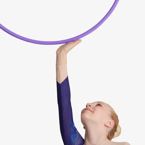 gymnasti Obruč na modernú gymnastiku 75 cm fialová