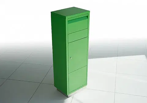 Poštové schránky Radius design cologne Schránka na listy RADIUS DESIGN (LETTERMANN standing ovation 2 green 601B) zelená