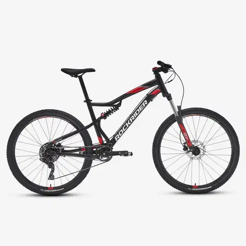 horské bicykle Horský bicykel ST 530 S 27,5" čierno-červený
