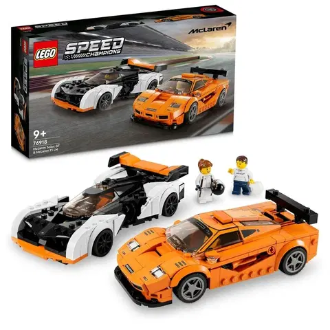 Hračky LEGO Speed Champions LEGO - Speed Champions 76918 McLaren Solus GT a McLaren F1 LM