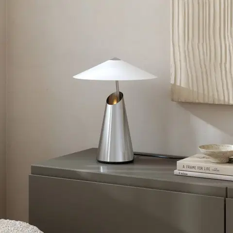 Stolové lampy DFTP by Nordlux Stolová lampa Taido z kovu, chróm