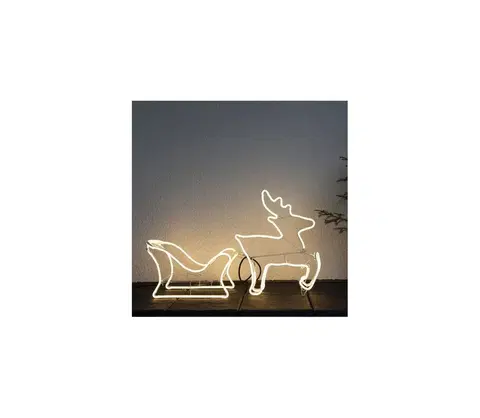 Vianočné dekorácie Eglo Eglo 411155 -LED Vonkajšia vianočná dekorácia SILHOUETTE 720xLED/0,198W/3/230V IP44 