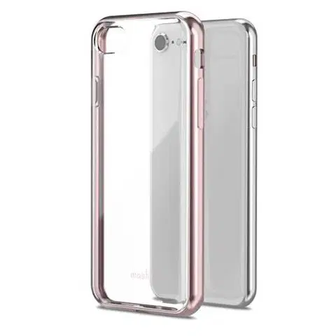 Puzdrá na mobilné telefóny Moshi kryt Vitros pre iPhone 8/7 - Orchid Pink 99MO103252