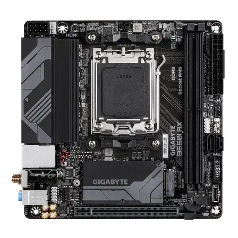 Základné dosky Gigabyte B650I AX základná doska, AMD B650, AM5, 2xDDR5, mini-ITX B650I AX