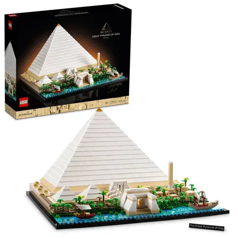 Hračky LEGO Architecture LEGO - Veľká pyramída v Gíze