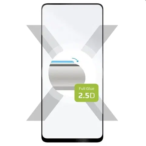 Ochranné fólie pre mobilné telefóny FIXED Full-Cover ochranné sklo pre Motorola Moto G32, čierne FIXGFA-966-BK