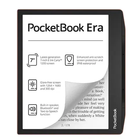Čítačky elektronických kníh Elektronická čítačka Pocketbook 700 ERA, 64 GB, medená