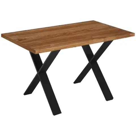 Jedálenské stoly Jedálenský stôl X 210 Dub Striling