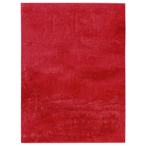 Kožušinové koberce Umelá Kožušina Caroline 2, 120/160cm, Červená