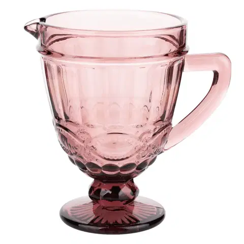 Poháre Vintage džbán na vodu/na víno, 1150ml, ružová, SAVOY