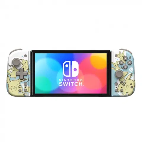 Príslušenstvo k herným konzolám HORI Split Pad Compact for Nintendo Switch (Pikachu & Mimikyu) NSP2807