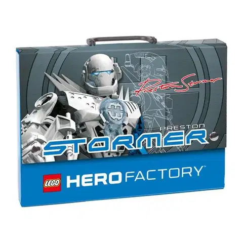 Boxy na hračky ASTRA - Kufrík C4 LEGO Hero Factory