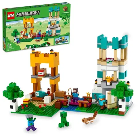 Hračky LEGO Minecraft LEGO - Kreatívny box 4.0