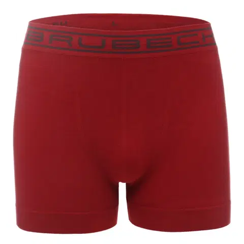 Boxerky, trenky, slipy, tangá Pánske boxerky Brubeck Cotton Comfort Dark Red - XL