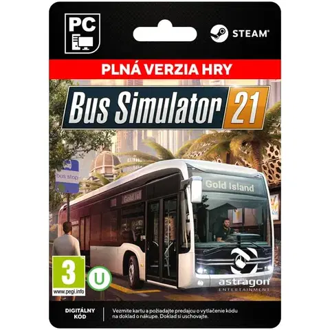Hry na PC Bus Simulator 21 [Steam]
