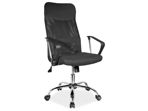 Kancelárske stoličky K-025 kancelárske kreslo, čierna