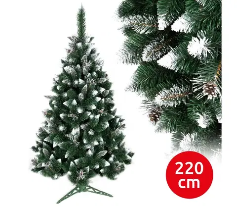 Vianočné dekorácie  Vianočný stromček TAL 220 cm borovica 