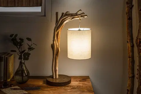 Osvetlenie Stolová lampa MASERU Dekorhome