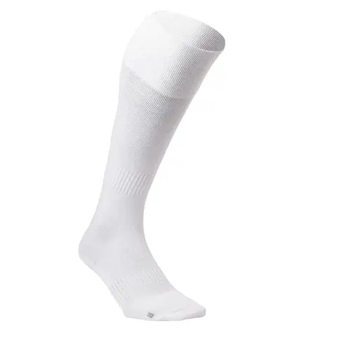 hokej Ponožky pre dospelých FH500 na pozemný hokej biele