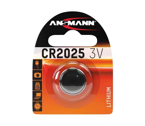 Predlžovacie káble Ansmann Ansmann 04673 - CR 2025 - Lithiová batéria gombíková 3V 