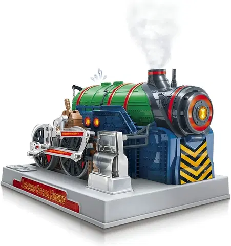 Hračky prístroje a vedecké prístroje WIKY - Stemnex Model parnej lokomotívy