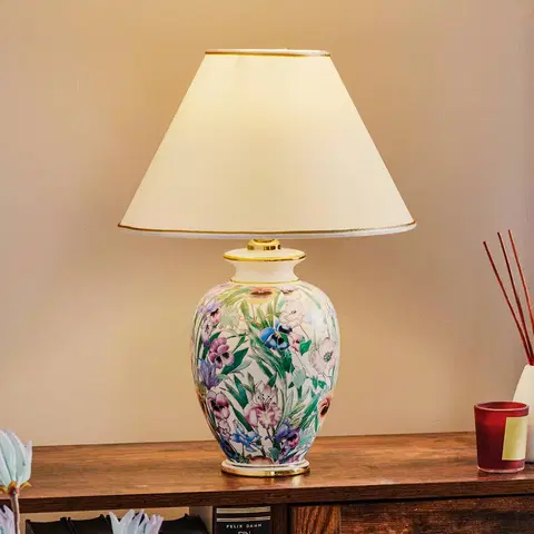Stolové lampy austrolux KOLARZ Giardino Panse kvetinová stolná lampa 30 cm