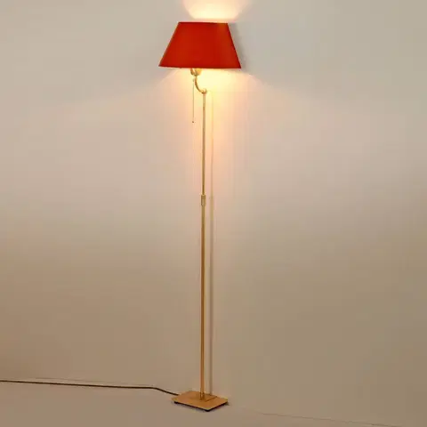 Stojacie lampy Menzel Menzel Living Elegant stojaca lampa červené