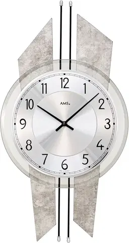 NÁSTENNÉ HODINY AMS Dizajnové nástenné hodiny AMS 9626, 45 cm